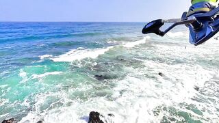 Mirleft спиннинг по spotted seabass и рабочие приманки на прибойной кромке