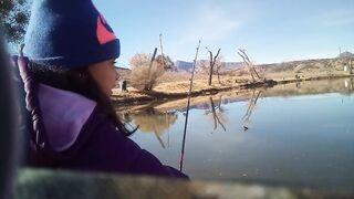 Fishing with Tantan — берег, приманки и первые поклевки