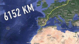 Route to Dakhla — дорога из Tarfaya и берега для спиннинга