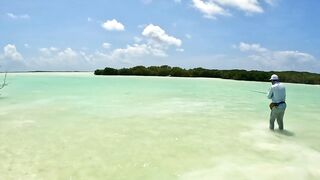 Astove Atoll 2024: fly fishing и плоские отмели, где тень GT режет волну