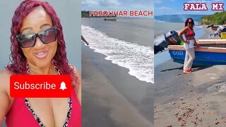 Farquhar Beach Jamaica и простой быт рыбацкого пляжа у лагуны