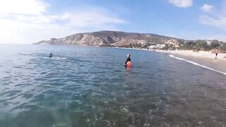 Pissouri Bay, Cyprus — пляж, скалы, береговые точки для спиннинга