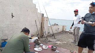 Rabigh KSA — автопоездка и рыбалка у волнореза