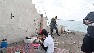 Rabigh KSA — автопоездка и рыбалка у волнореза