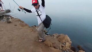 Rabigh Fishing Spot, ультралайт на берегу Красного моря