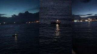 Ночная рыбалка рядом с Мале – фонари на воде и осторожные поклёвки