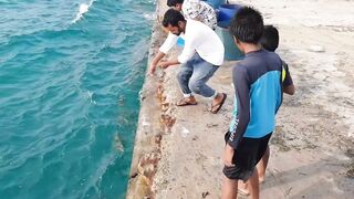 Морская рыбалка на Himmafushi днем: что ловят у рифа и у пирса