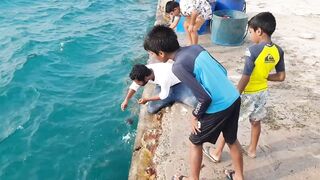 Морская рыбалка на Himmafushi днем: что ловят у рифа и у пирса