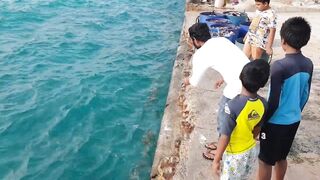 Морская рыбалка на Himmafushi днем: что ловят у рифа и у пирса