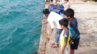 Морская рыбалка на Himmafushi днем: что ловят у рифа и у пирса