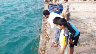 Морская рыбалка на Himmafushi днем: что ловят у рифа и у пирса