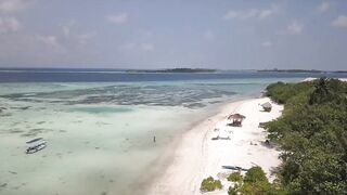 Himmafushi 2018 — Banana Reef с дрона и рыбзавод на Мальдивах