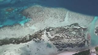 Himmafushi 2018 — Banana Reef с дрона и рыбзавод на Мальдивах