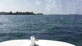 Himmafushi 2018 — Banana Reef с дрона и рыбзавод на Мальдивах