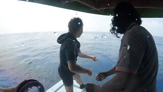 Диффуши район — морская рыбалка с дони: сезон 2022/2023, вечерний клев и жарка