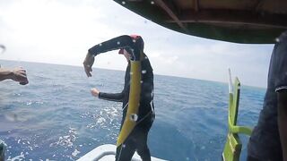 Диффуши район — морская рыбалка с дони: короткий обзор уловов и береговой быт