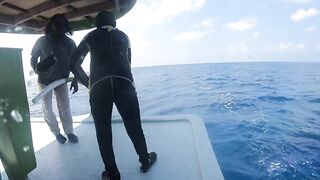 Диффуши район — рыбалка с дони: утренний выход, лёгкий бриз и рифовый брейк