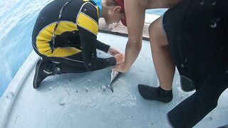 Диффуши район — рыбалка с дони: как готовили трофеи на берегу после выхода