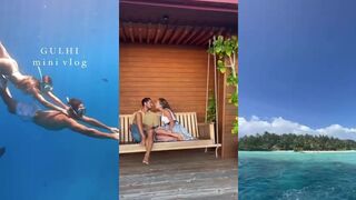 Мини-влог про Гулхи – пляж, лагуна и короткий маршрут дня