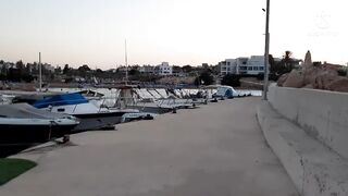 Ayia Triada, Paralimni — маленькая рыбацкая гавань и причал