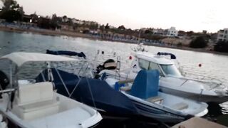 Ayia Triada, Paralimni — маленькая рыбацкая гавань и причал