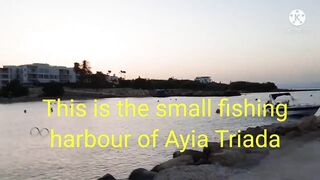 Ayia Triada, Paralimni — маленькая рыбацкая гавань и причал