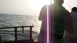 Girne, Kyrenia — рыбалка в Северном Кипре у крепости и марины