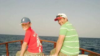 Girne, Kyrenia — рыбалка в Северном Кипре у крепости и марины