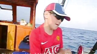 Girne, Kyrenia — рыбалка в Северном Кипре у крепости и марины