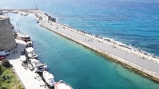 Kyrenia, Cyprus — прогулка по Гирне и лодочной гавани