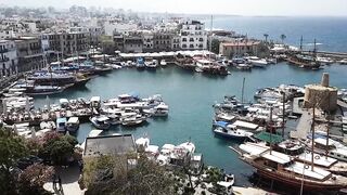 Kyrenia, Cyprus — прогулка по Гирне и лодочной гавани