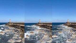 Северный Кипр, Гирне – набережная, лодки и вечерний свет