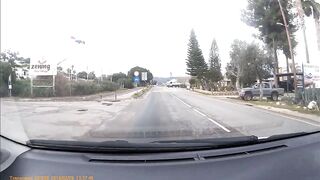 Polis Chrysochous — дорога к Latchi 26.02.2018 и вид на марину