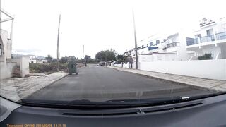 Polis Chrysochous — дорога к Latchi 26.02.2018 и вид на марину