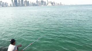 Doha, Qatar — морская рыбалка у набережной и в марине