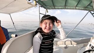 Рыбалка в Дохе Катар морская рыбалка в заливе и трофей оборвал снасть