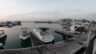 Рыбалка в Дохе Катар морская рыбалка в заливе и трофей оборвал снасть