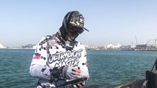 Doha Corniche — shore jigging: рыбалка в День отца удалась?