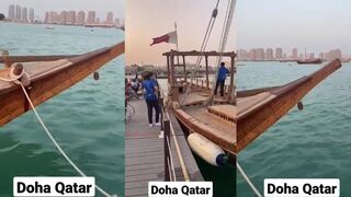 Doha: фестиваль деревянных лодок и морская рыбалка старой школы