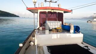 Сейшелы: морская рыбалка на лодке с местными, фильм №2