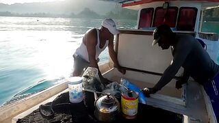 Сейшелы: морская рыбалка на лодке с местными, фильм №2