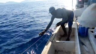 Сейшелы: морская рыбалка на лодке с местными, фильм №2