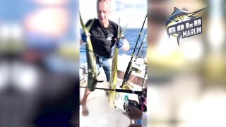 Маврикий — рыбу некуда девать: удачная морская рыбалка с рассвета