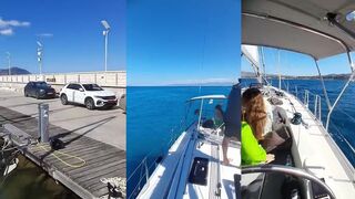 Latchi, Cyprus: семейный выход под парусом и точки для спиннинга у марины