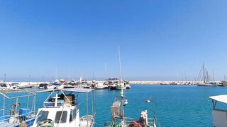 Zygi Port in Cyprus: короткий тур по причалу и лавкам рыбака