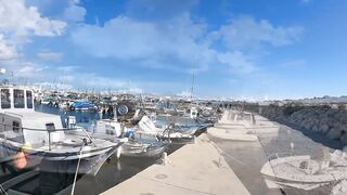 Zygi, Larnaca, Cyprus, прогулка по марине и рыбалка у пирса