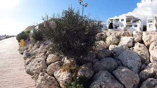 Zygi, Larnaca, Cyprus, прогулка по марине и рыбалка у пирса