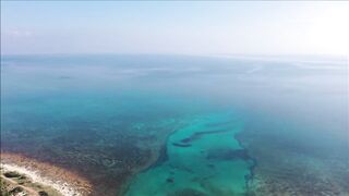 Liopetri Potamos — рыбацкое укрытие с воздуха: к свалам по руслу