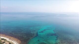 Potamos Liopetriou — рыбацкое укрытие с воздуха, обзор акватории