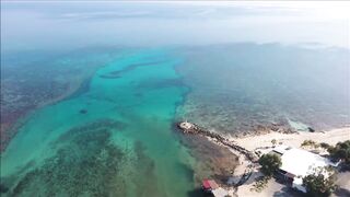 Potamos Liopetriou — рыбацкое укрытие с воздуха, обзор акватории